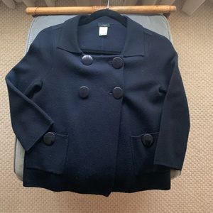 J.Crew double breast sweater jacket
